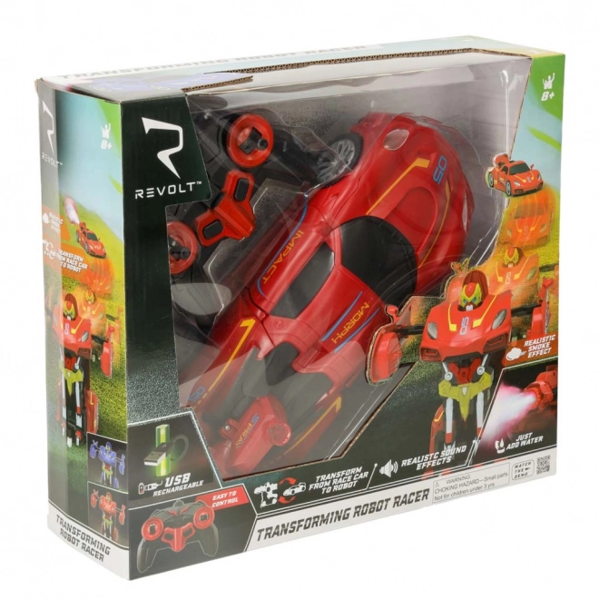 Remote Control Transforming Robot Racer