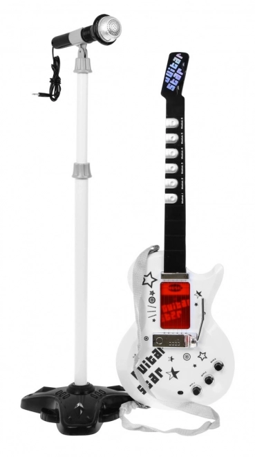 Musical Set for Kids 6+ Electric Guitar with Amplifier and Microphone