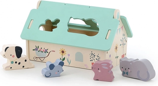 Vilac Wooden Sorting House for Animals