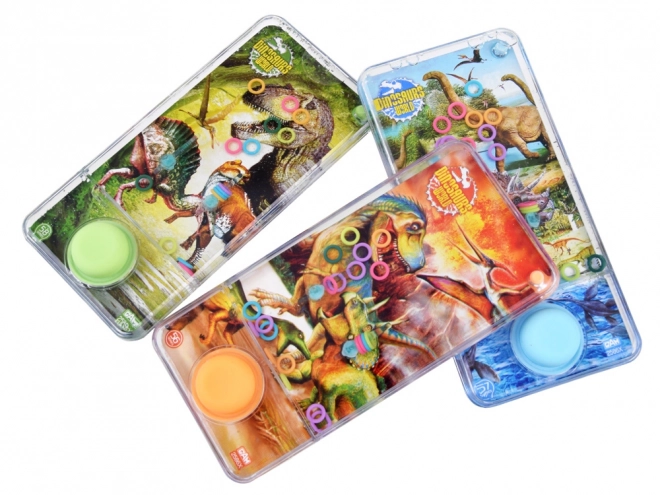 dinosaur water ring toss game