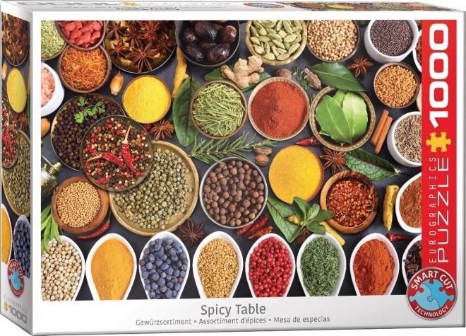 Eurographics Spicy Table 1000-Piece Puzzle