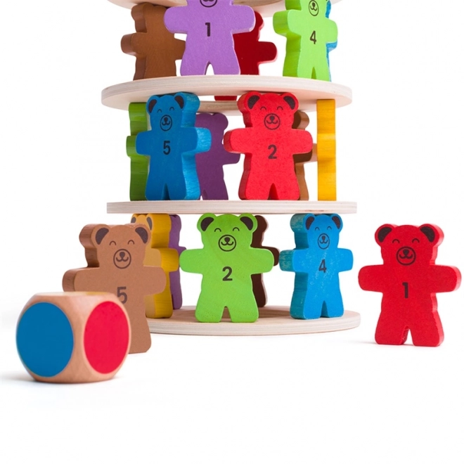 Falling Bears Game by Bigjigs Toys