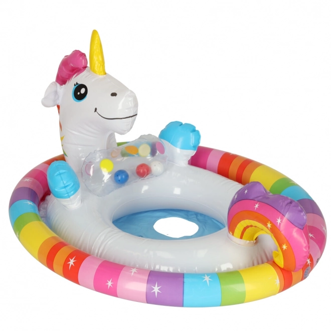 Unicorn Inflatable Swim Ring for Kids