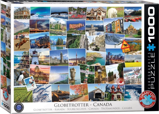 Eurographics Puzzle Globetrotter Canada 1000 Pieces