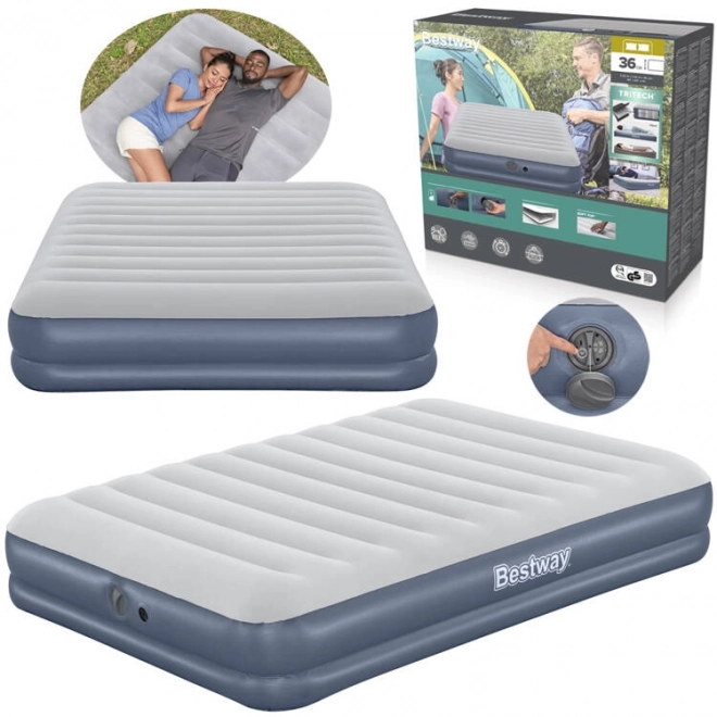 Bestway Inflatable Queen Mattress with Built-In Pump