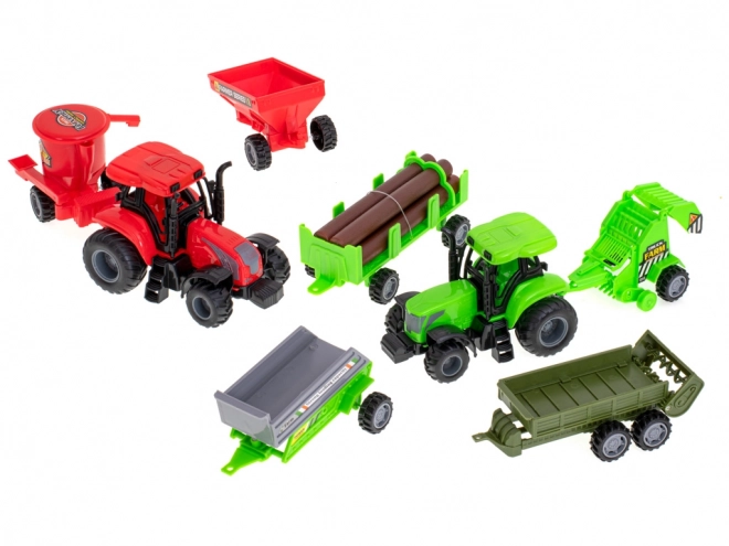 Farm with Animals and Machines - 49 Pieces