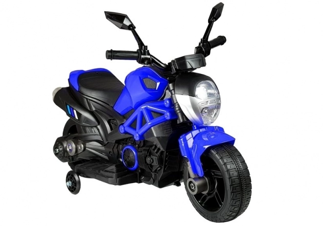 Electric Ride-On Motorcycle Blue