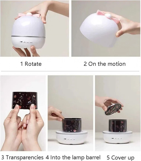 Woopie Children's Projector Magic Dreams with 6 Modes