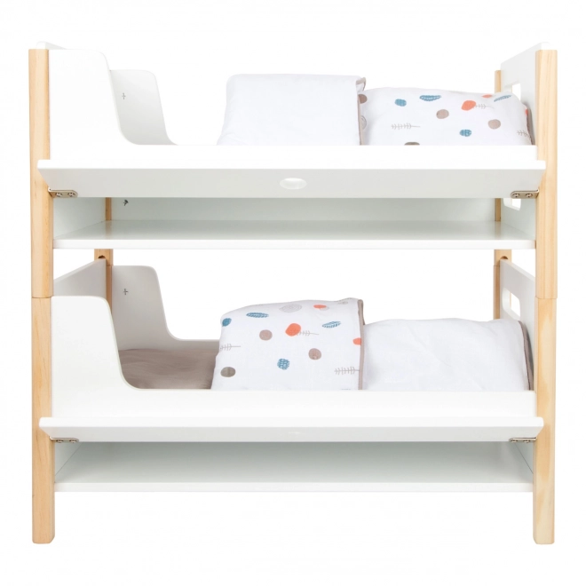 Small Foot Wooden Doll Bunk Bed Little Button