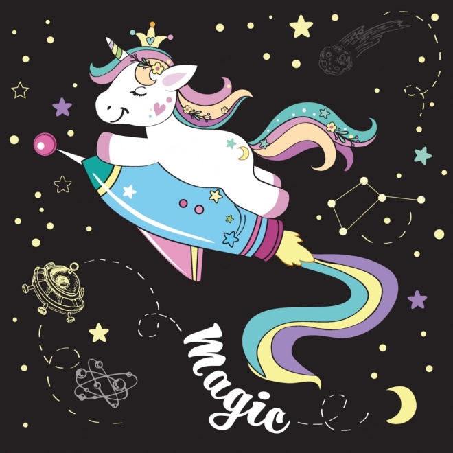 Notique Happy Unicorns Wall Calendar 2025