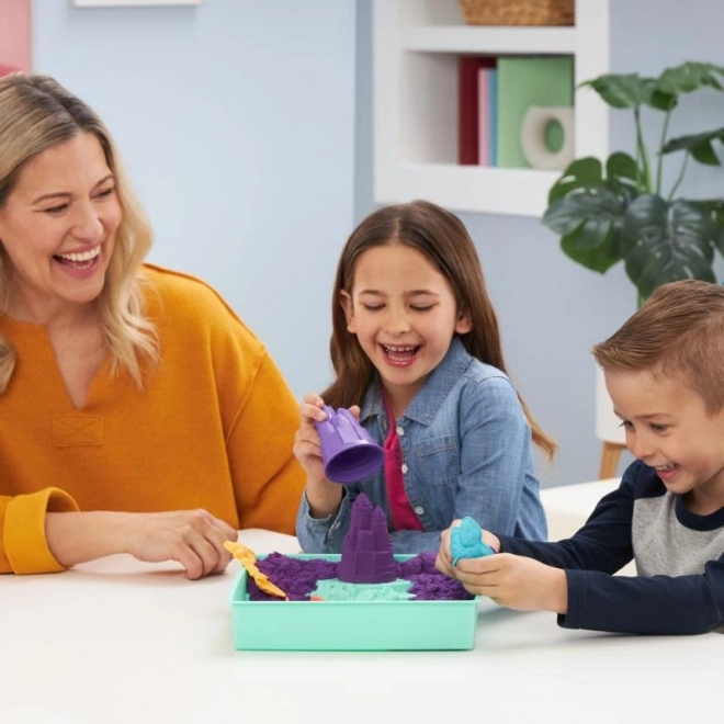 Kinetic Sand Sandbox Set Purple