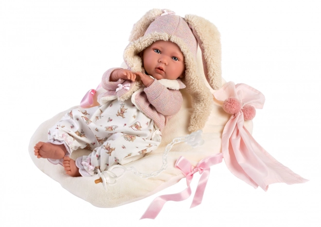 New Born Baby Doll Outfit With Pillow