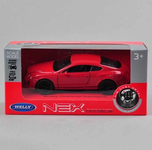 Welly - BMW X5 Red Model Car 1:34