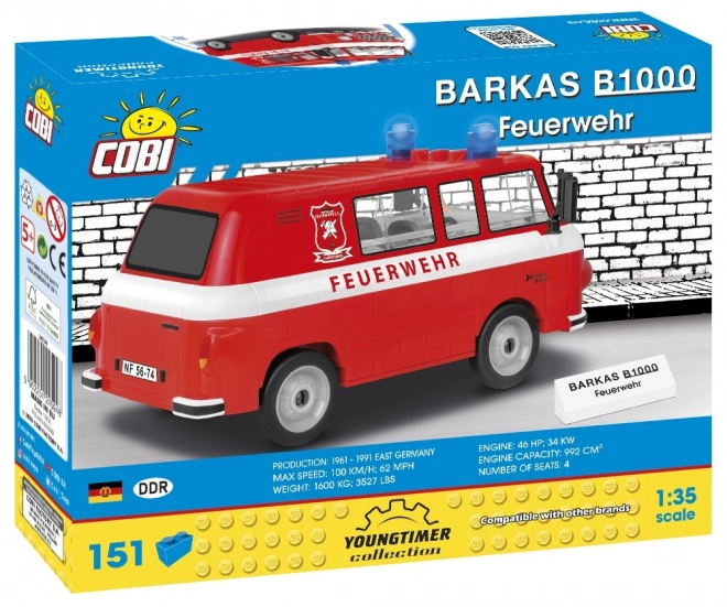 Barkas B1000 Firefighter Model