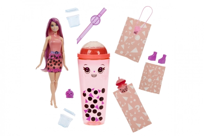 Barbie Pop Reveal Bubble Tea Mango Pastries