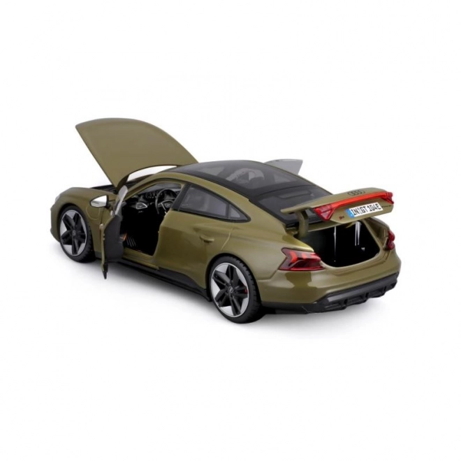 Audi RS e-tron GT Model Car in Tactical Green