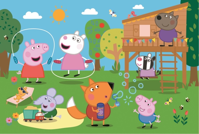 Peppa Pig Fun in the Grass Maxi Puzzle 24 Pieces