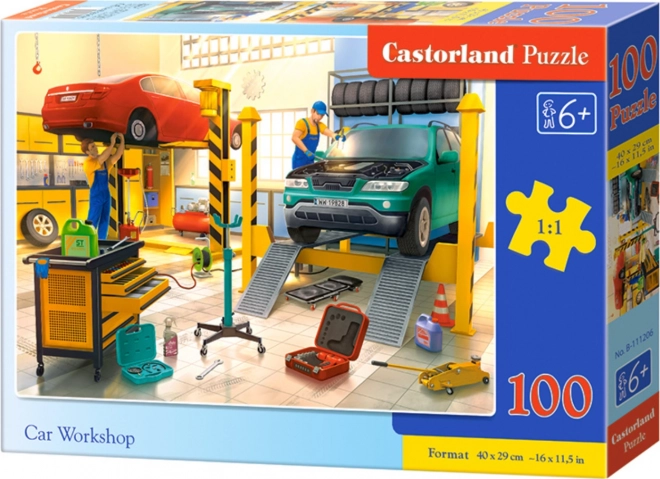 Castorland Puzzle Auto Repair Shop 100 Pieces