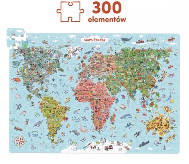 Explorer Puzzle - World Map