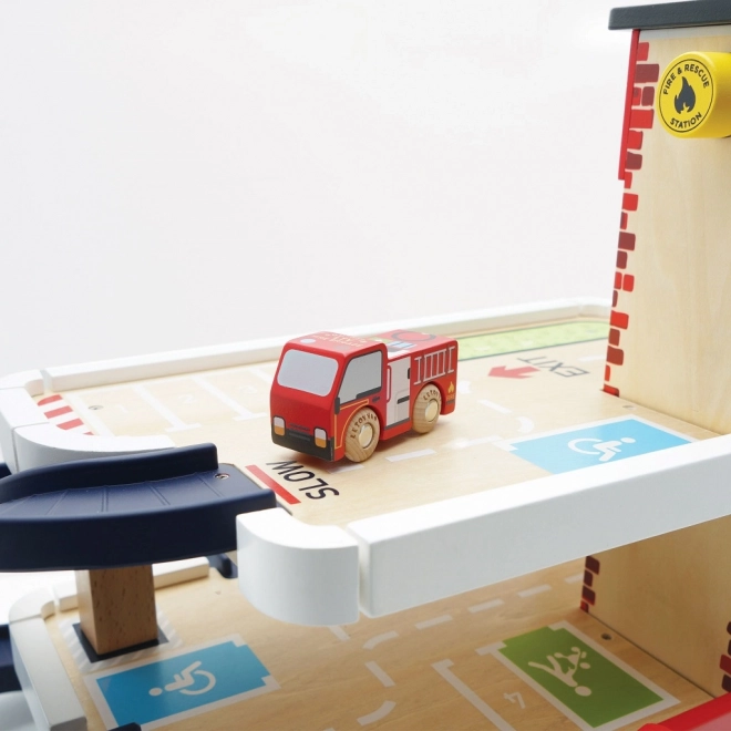 Fire and Rescue Garage Playset