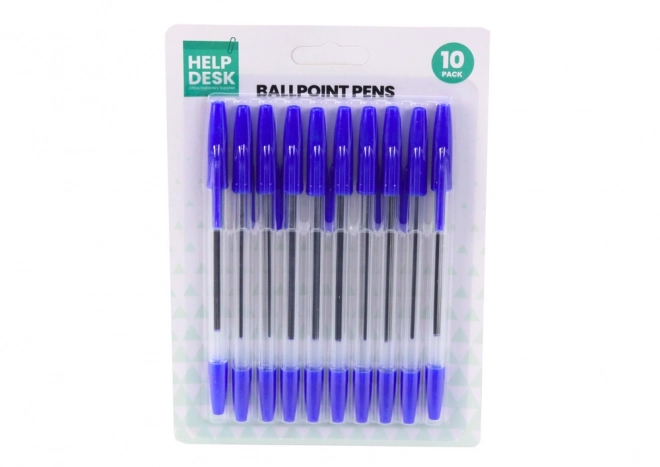 Classic Blue Pen Set 10 Pieces