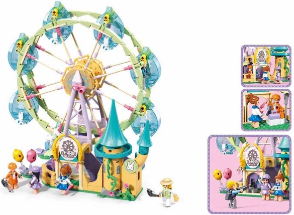 Sluban Metropolis Ferris Wheel Construction Set