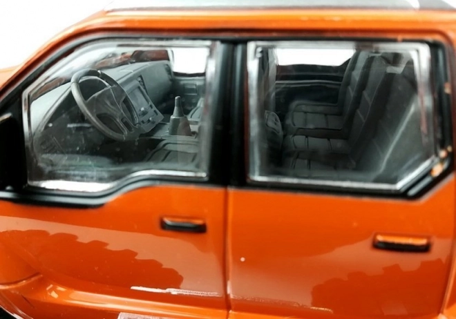 Orange Monster Truck and Red BMW Vehicle Set