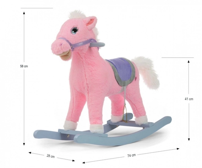 Rocking Horse Pink Patch