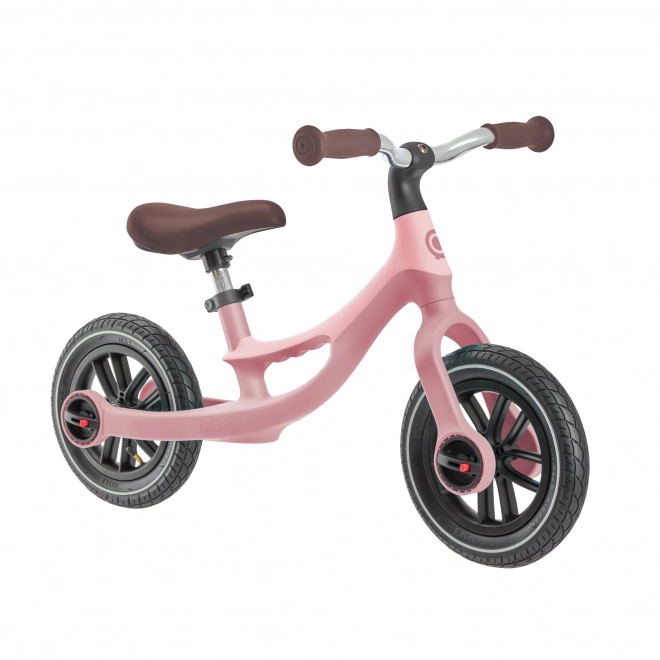 Globber Kids Balance Bike Go Bike Elite Air - Pastel Pink