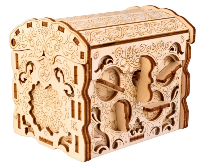 3D Wooden Puzzle Secret Treasure Box by EscapeWelt