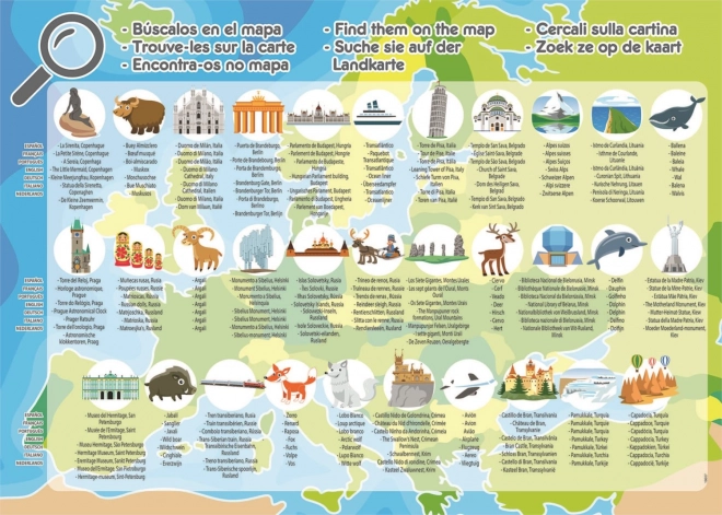 Educa Map of Europe Puzzle for Kids