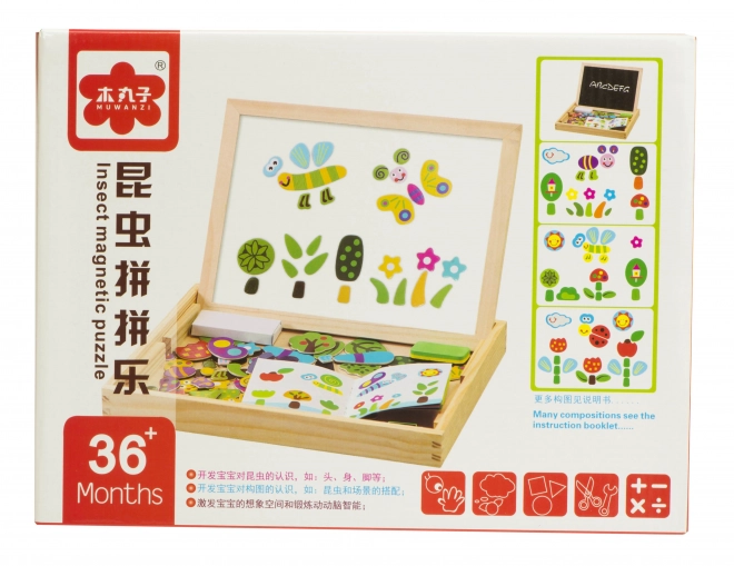 Multifunctional Magnetic Chalkboard Set for Kids