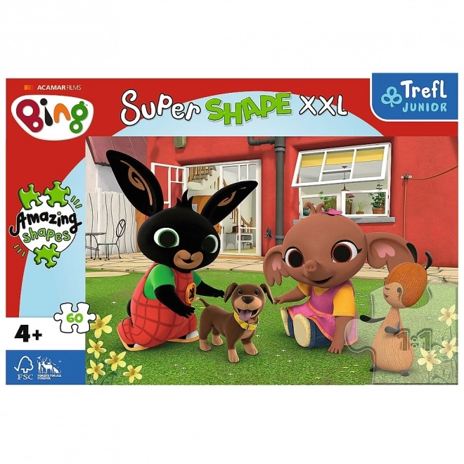 Trefl Puzzle Bing Bunny Super Shape XXL