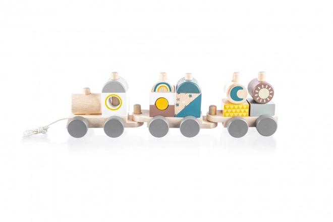 Wooden Train Toy for Kids