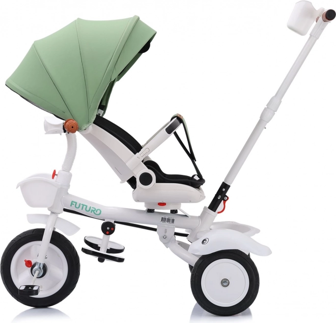 Chipolino Tricycle with Canopy Futuro 2-in-1 Green