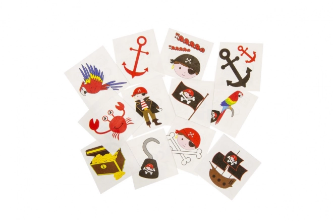 Pirate Tattoos Set