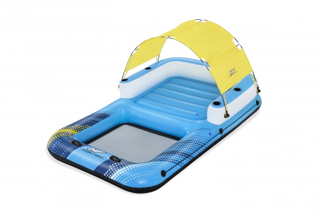 Inflatable Floating Island 4-Person with Sunshade