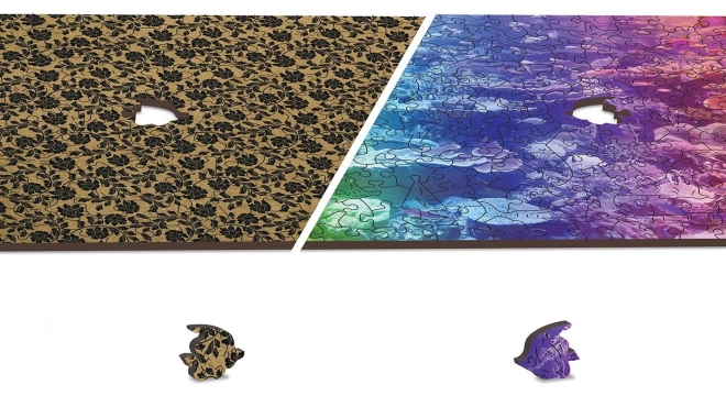 Coral Reef Wooden Jigsaw Puzzle 2-in-1, 200 Pieces