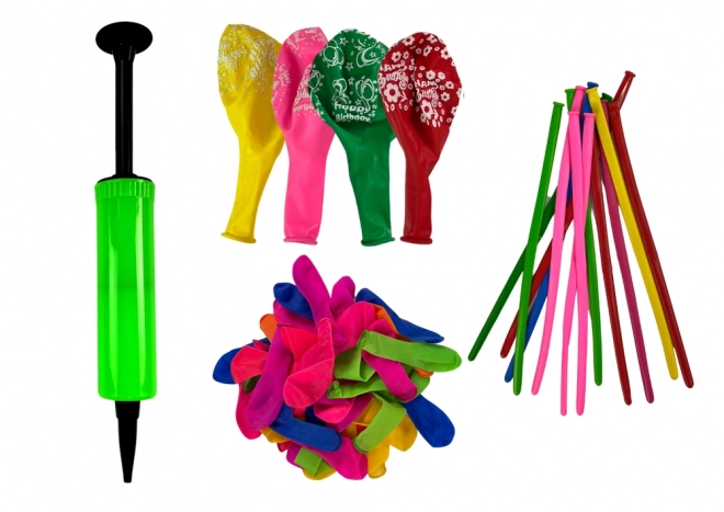 Balloon Modeling Set with Pump for Parties