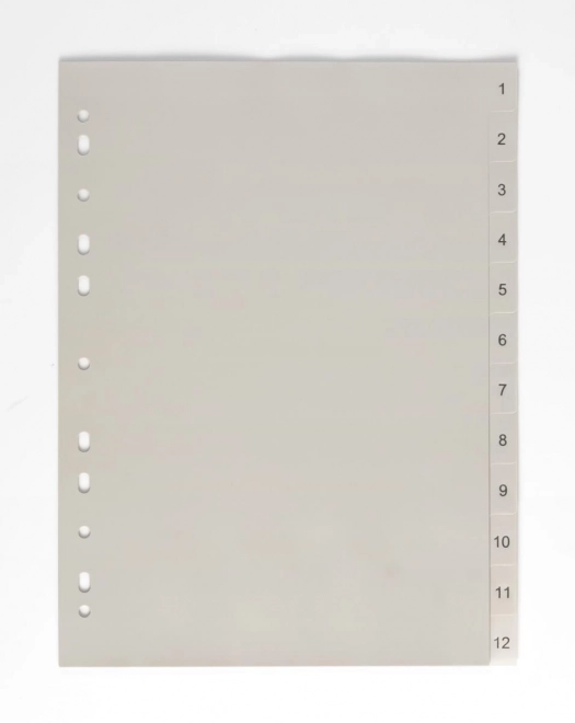 Document Divider A4 1-12