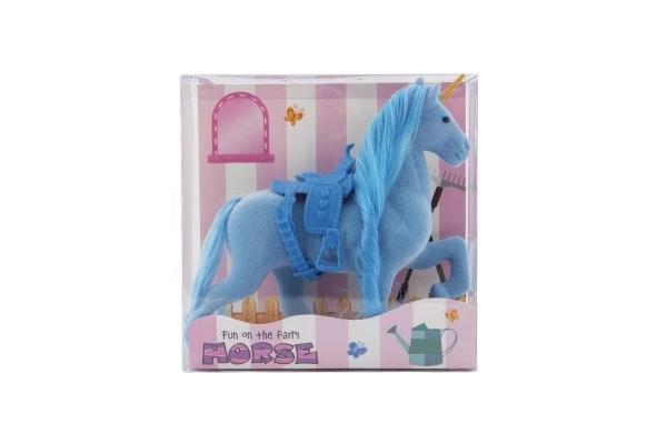 Unicorn Horse Plush with Saddle