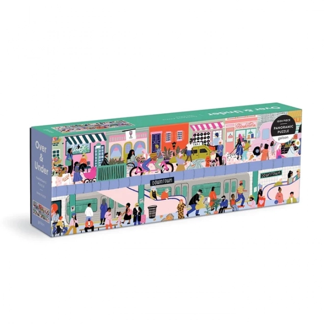 Galison Panoramic Jigsaw Puzzle 1000 Pieces