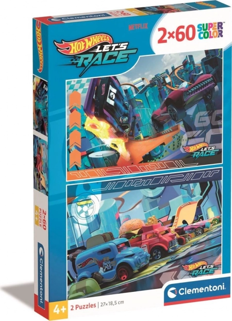 Clementoni Hot Wheels Puzzle Set