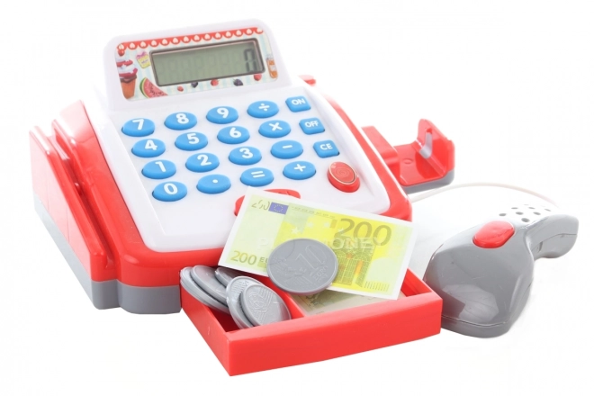 Battery-Powered Toy Cash Register