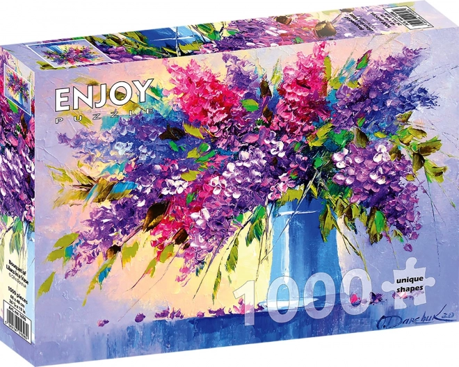 Enjoy Puzzle Lilac Bouquet in a Vase 1000 Pieces