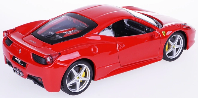 Die-cast Ferrari 458 Italia Red Model