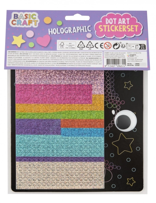 Holographic Unicorn Mosaic Set