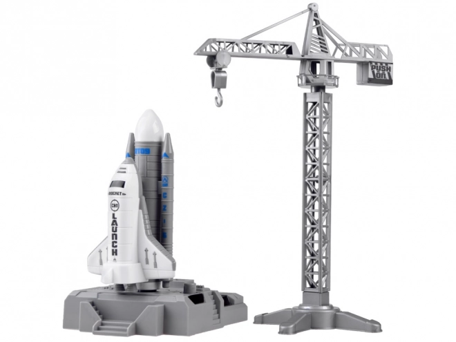 Space Shuttle and Launching Platform Playset