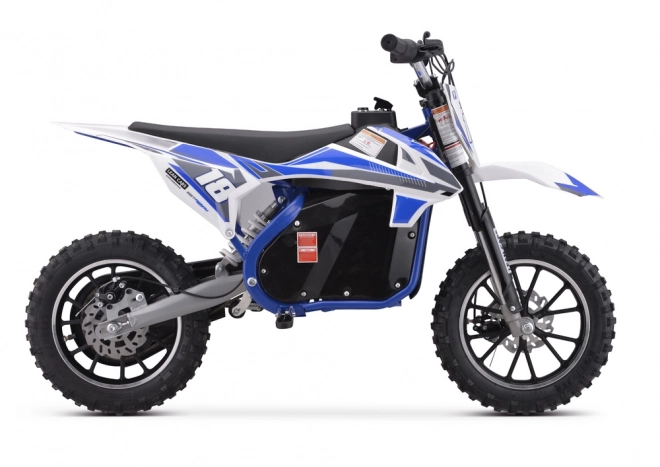 Trail King Electric Ride-On Dirt Bike Blue