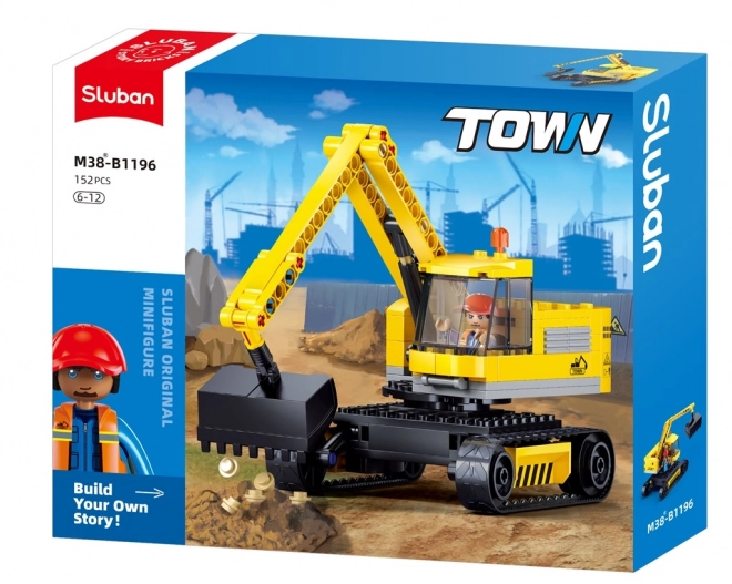 Sluban Town Construction Digger